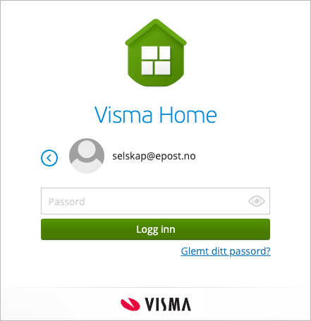 Slik logger du inn i Vinst via Visma Connect