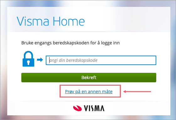 prøv på en annen måte