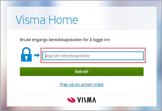 sfa beredskapskode